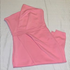 Pink Strapless Dress